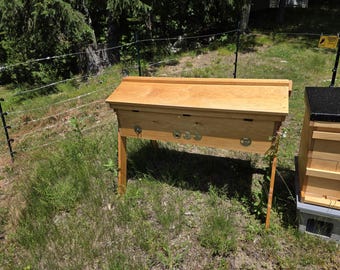 Horizontal Langstroth Hive Unassembled Kit  (NEW leg design)