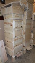 Warre Bee hive w/ Windows ( Newly constructed warre bee hive, Great organic way to raise bees.)