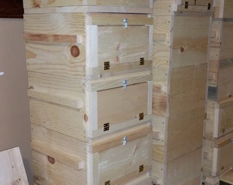 Warre Bee Hive with Observation Windows
