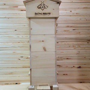 Custom Personalized Warre Bee hive ( Newly constructed warre bee hive, Great organic way to raise bees.)