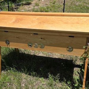 Horizontal Langstroth Hive Unassembled Kit  (NEW leg design)