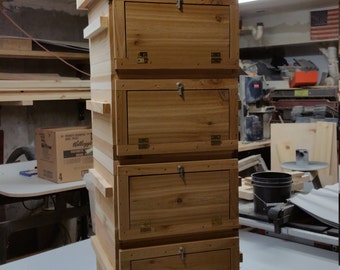 CEDAR *****  Warre hive (4box)