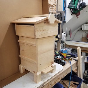 Starter Warre Hive (2 Boxes, Fully assembled) with or without windows