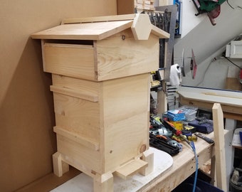 Starter Warre Hive (2 Boxes, Fully assembled) with or without windows