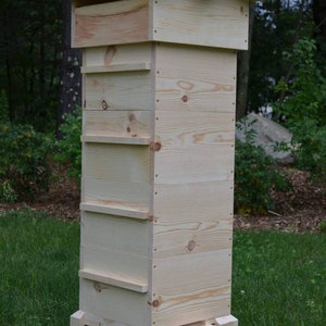 Unassembled Warre Beehive Kit.