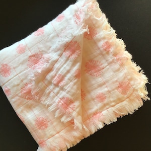 Swaddle Blanket - Newborn Swaddle - Double Gauze Swaddle Blanket - Boho Inspired Swaddle Blanket