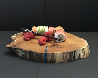 Charcuterie Board- Tapas Board- Cheese Tray- Cheese Board- Decorative Tray- Dessert Platter - Live Edge Board