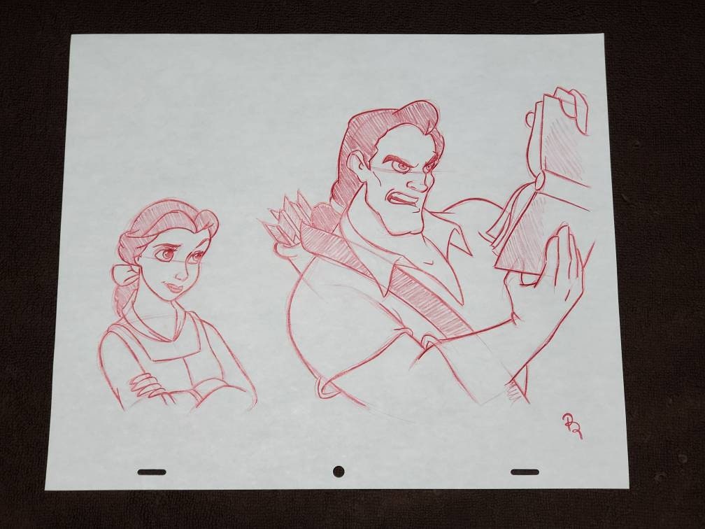 Disney Beauty And The Beast Gaston Character Etsy Canada