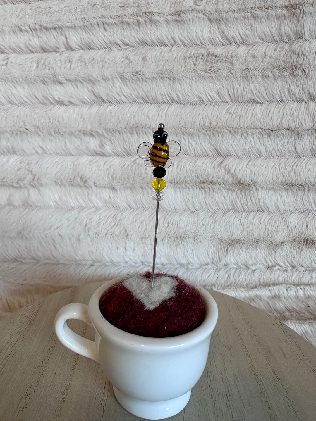 Decorative Counting Pin Cross Stitch Cross Stitch Pins Bee Etsy