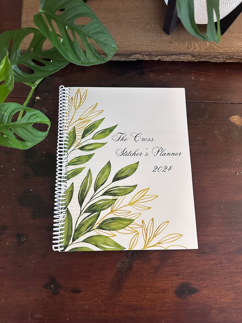 2024 Cross Stitch Planner Yearly Planner for Cross Stitchers Etsy New