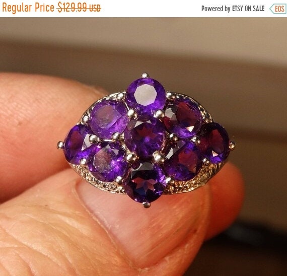 African cheap amethyst ring