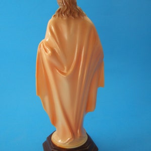 Vintage Catholic Hartland Plastics SACRED HEART of JESUS statue in orginal box image 3