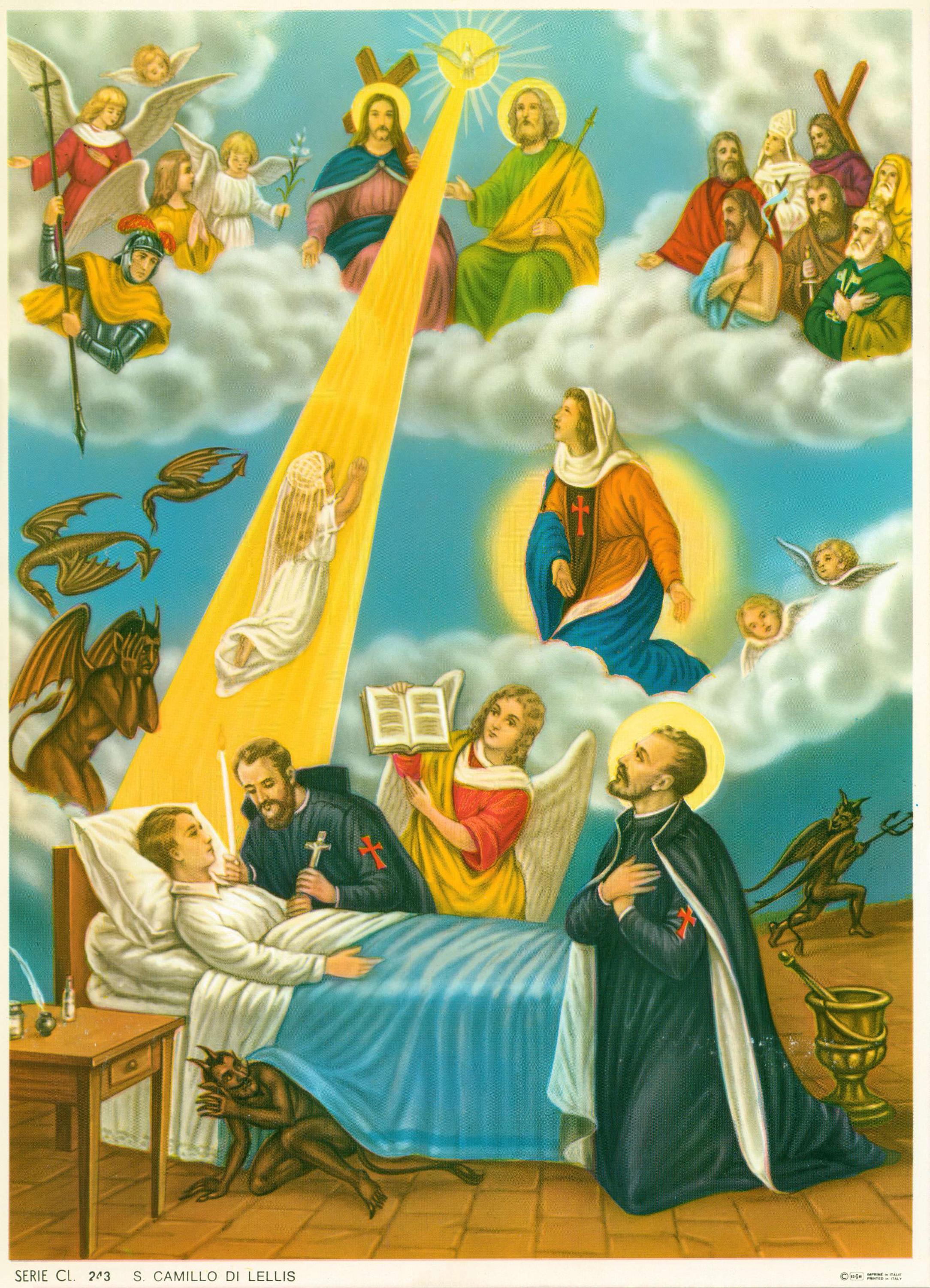 Immaculate Heart of Mary picture Catholic Art Print  - 8" x 10" - ready to be framed!