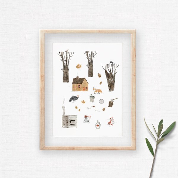 Sugar Shack Print Etsy