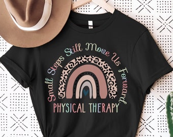 Cute Physical Therapy Shirt, Pediatric Physical Therapist Shirt, Pastel PT Shirt, PTA Gift, Therapy Assistant, Plus Size Physiotherapy Shirt