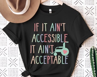Cute Autism Awareness Shirt, Accessible, Accessibility Tee, Neurodiversity, Autistic Pride Shirt, Proud Mom T Shirt, SPED Teacher Gift