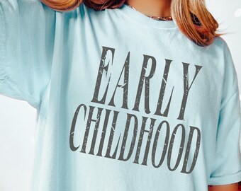 Vintage Early Childhood Shirt, Early Childhood Educator Shirt for First Day Of School, ECSE Toddler Squad T-Shirt, Special Education Teacher