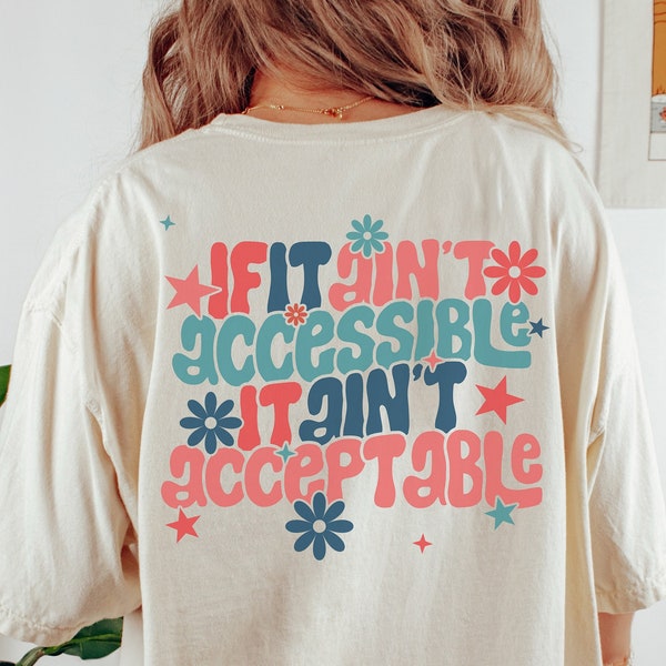 Accessoire Shirt, Retro spezielle Bedürfnisse Mama Shirt, Autismus Bewusstsein Shirt, Autismus Akzeptanz Shirt, Neurovielfalt Shirt, Autismus Lehrer