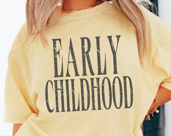 Vintage Early Childhood Shirt, Early Childhood Educator Shirt for First Day Of School, ECSE Toddler Squad T-Shirt, Special Education Teacher