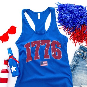 Retro 4th Of July Tank Top Women, American Flag Tank, Funny July 4th Shirt, Cute Fourth Of July Shirt Women, Patriotic Tank, USA Flag Tank