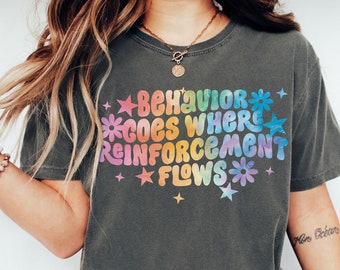 Registered Behavior Technician Shirt, RBT ABA Therapist Shirts, Applied Behavior Analysis Shirt, Retro Behavior Analyst Shirt, BCBA Gifts