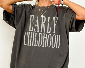 Vintage Early Childhood Shirt, Early Childhood Educator Shirt for First Day Of School, ECSE Toddler Squad T-Shirt, Special Education Teacher