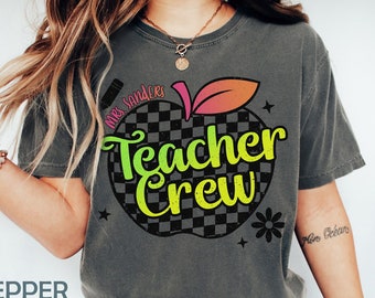 Custom Teacher Shirts, Custom School Name Shirt, Grade Teacher Team Shirt, Matching Teacher Shirts, Back to School, Elementary Teacher Shirt