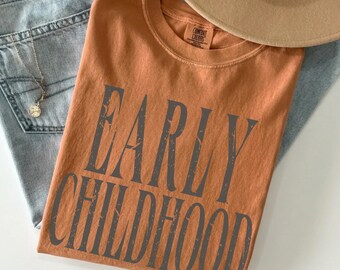 Vintage Early Childhood Shirt, Early Childhood Educator Shirt for First Day Of School, ECSE Toddler Squad T-Shirt, Special Education Teacher