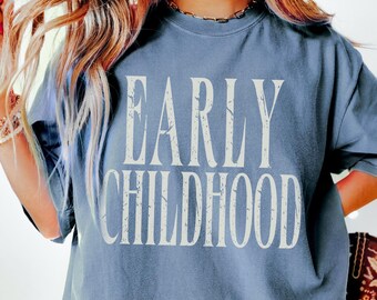 Vintage Early Childhood Shirt, Early Childhood Educator Shirt for First Day Of School, ECSE Toddler Squad T-Shirt, Special Education Teacher