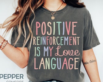 Camisa de análisis de comportamiento aplicado, camiseta de analista de comportamiento, camisa de refuerzo positivo, regalos RBT BCBA, terapeuta ABA, camisa de autismo, mamá