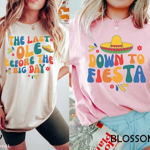 Final Fiesta Bachelorette Party Shirts, Nacho Average Bride Tshirt, Funny Mexico Bachelorette Shirts, Retro Groovy Cinco De Mayo Bride Shirt