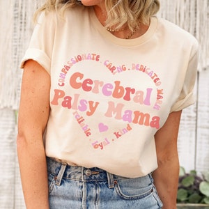 Cerebral Palsy Awareness Shirts For Women, Physical Therapy Valentines Day Gifts, CP Special Needs Mom T-Shirt, Invisible Disability Rights