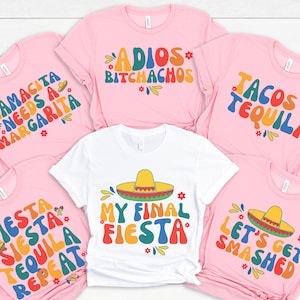 Final Fiesta Bachelorette Party Shirts, Nacho Average Bride Shirt, Mexico Bachelorette, Margarita Shirts, Cinco De Mayo Funny Bachelorette