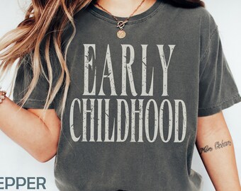 Vintage Early Childhood Shirt, Early Childhood Educator Shirt for First Day Of School, ECSE Toddler Squad T-Shirt, Special Education Teacher
