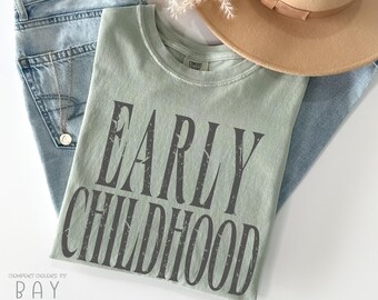 Vintage Early Childhood Shirt, Early Childhood Educator Shirt for First Day Of School, ECSE Toddler Squad T-Shirt, Special Education Teacher