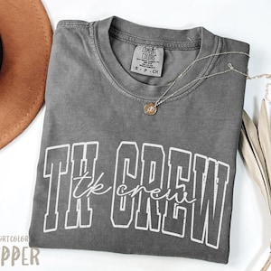 TK Teacher Shirt, Transitional Kindergarten Teacher Shirts, First Day of Preschool TK Crew Shirts For Teacher Assistant, UTK Back to School