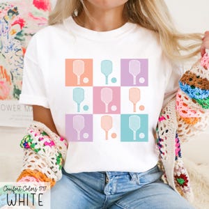 Pickleball PNG Design Sublimation Dtf, Cute Pickleball Player Png, Athletic Sports Lover Gift for Her, Women Pickle Ball Paddleball Png image 9