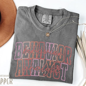 Bcba Behavior Analyst Shirt, ABA Therapist Valentines Day Shirt, Applied Behavior Analysis Tshirt, Board Certified Behavior Analyst Tee, RBT