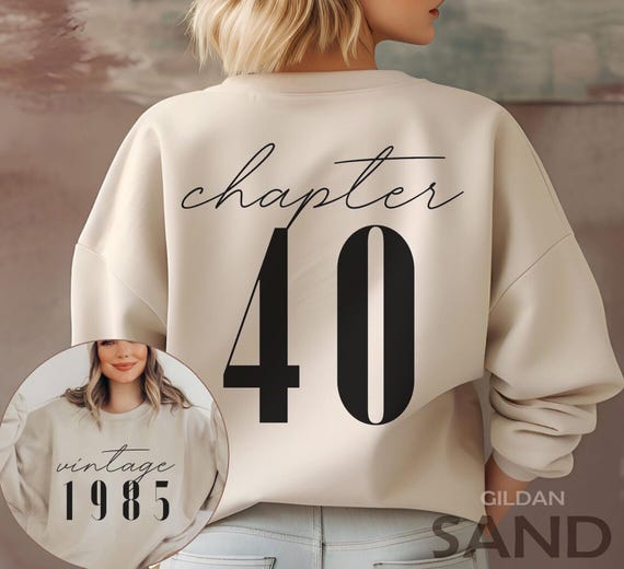 Sudadera Vintage 'Made In 1985' - Regalo Para 40 Años Mujer, Diseño Clásico, Edición Limitada