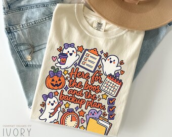 Kindergarten Paraprofessional Halloween Shirts, Para Teacher Aide Shirts, Para Professional Shirts, Paraeducator Fall Autumn Gift, Sped Rbt
