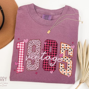 Classic 1985 Shirts For Women, Vintage 40th Birthday Year Number Tshirt For Him, 40th Milestone Best Friend Bday Gift For Her, 40 Bday Shirt