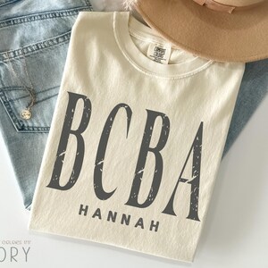 Aangepast BCBA-shirt, shirt gedragsanalist, shirt gecertificeerd gedragsanalist, board gecertificeerd shirt analist, cadeau aba therapeut, shirt RBT-integratie, T-shirt Sped Teacher