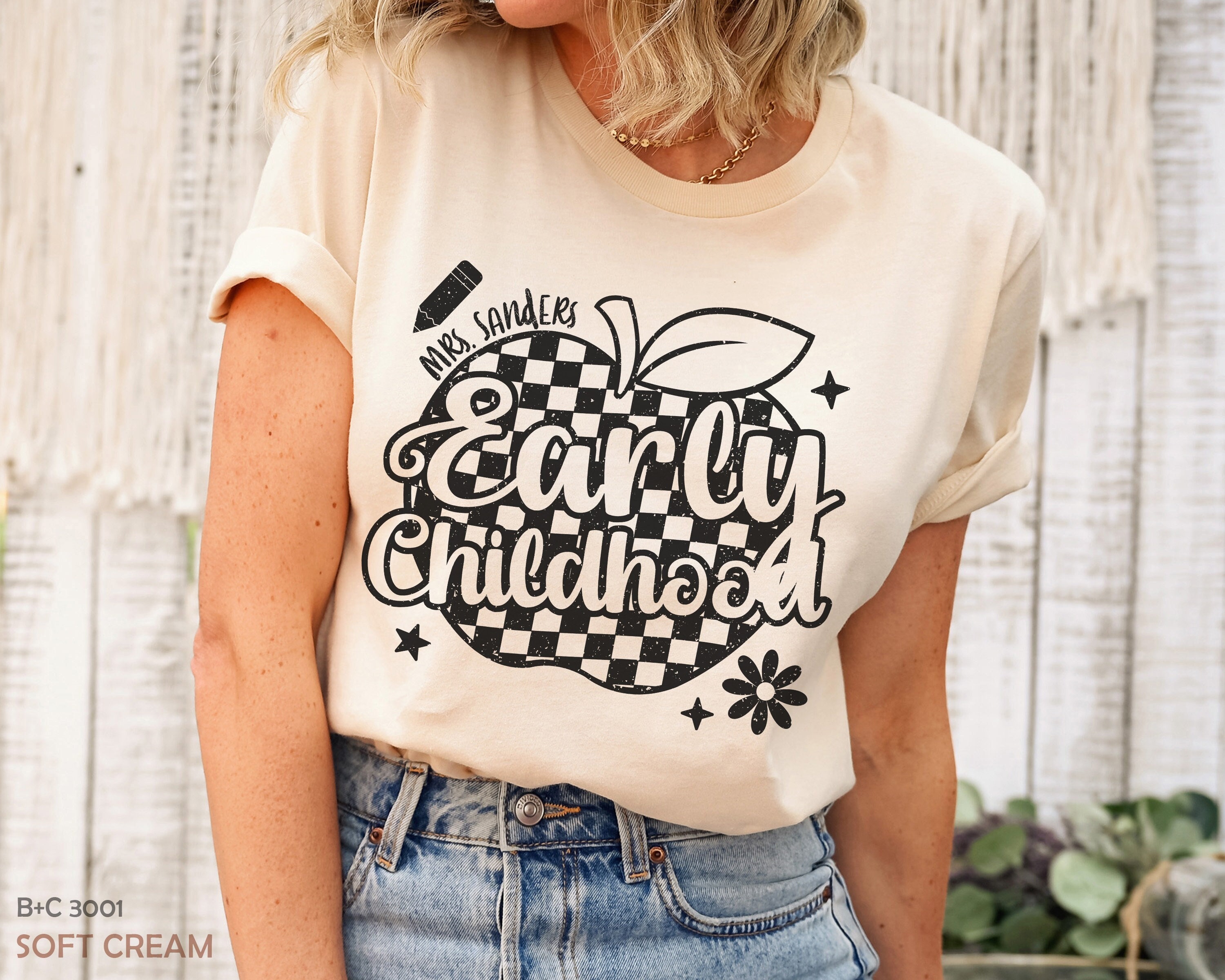 Personalized Early Childhood Educator Shirt, Happy First Day of