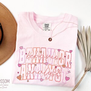 Bcba Behavior Analyst Shirt, ABA Therapist Valentines Day Shirt, Applied Behavior Analysis Tshirt, Board Certified Behavior Analyst Tee, RBT