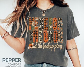 Paraprofessional Halloween Shirts, Para Teacher Aide Shirts, Para Professional Shirt, Paraeducator Fall Autumn Gift, Sped Rbt Faux Patchwork