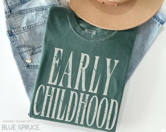 Vintage Early Childhood Shirt, Early Childhood Educator Shirt for First Day Of School, ECSE Toddler Squad T-Shirt, Special Education Teacher