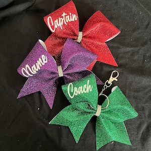 Glitter Keychain Bows – Infinity Bowtique