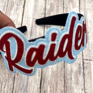 Custom Headband Glitter Headband School Headband Dance Headband Coach Gift School Fundraiser irdea Gift for Teacher School Hair Accessory
