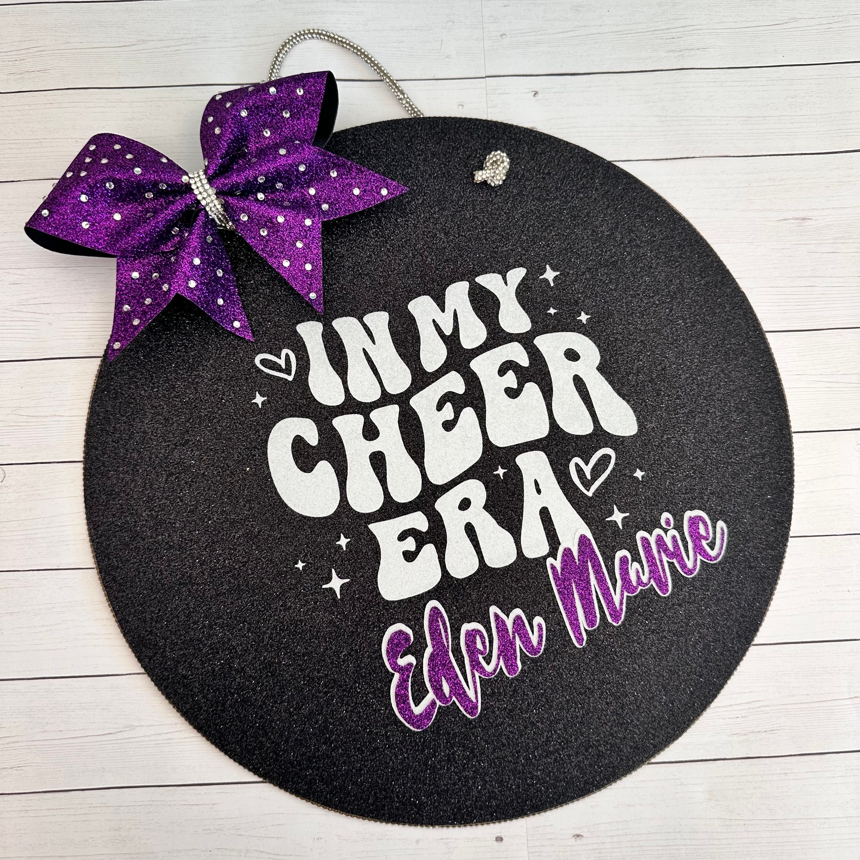 Pin Me Pin Holder Spirit, Pin Holder Cheer Gift, Cheerleader Gift, Comp Gift, Coach Gift, Cheer Team Gift, In My Cheer Era Pin Me Wall Hanging