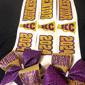 Senior Sash Cheer Homecoming Senior Sash Gift Graduation Sash Senior Sash Senior Homecoming Sash for Cheer Gift Senior Night Gift 2026